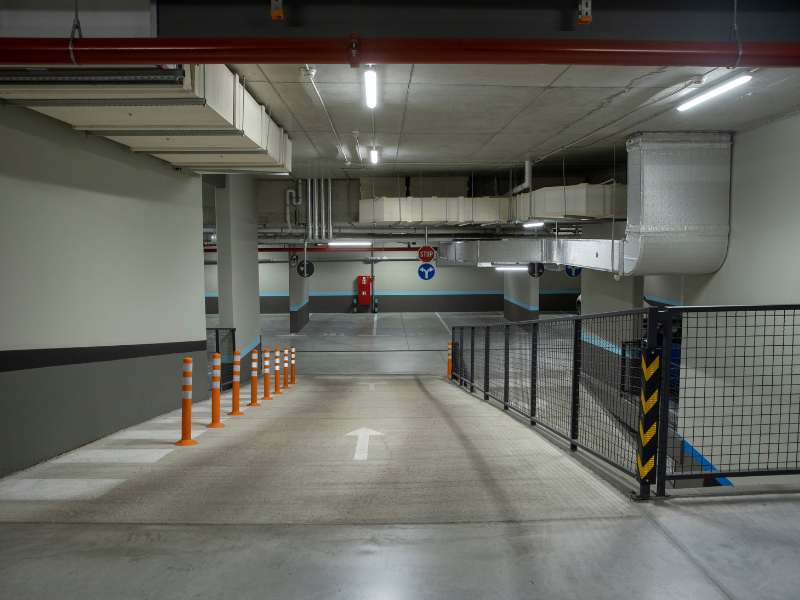 sistema de exaustão e ventilação adequados