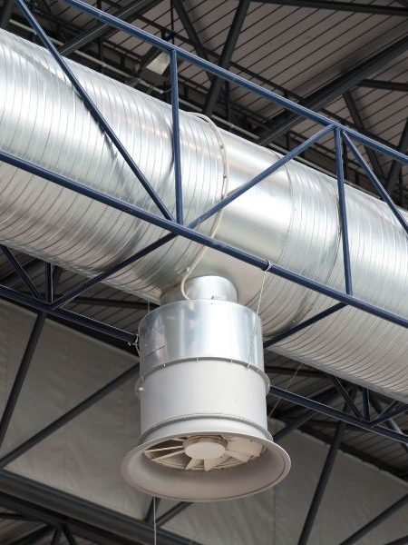 sistema de extração de fumaça