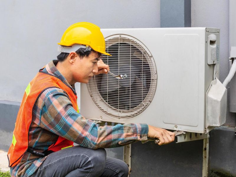 como funciona o ar condicionado industrial