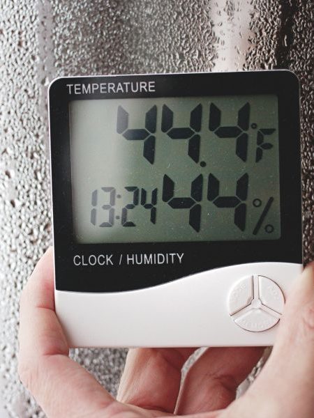 como controlar a umidade do ar