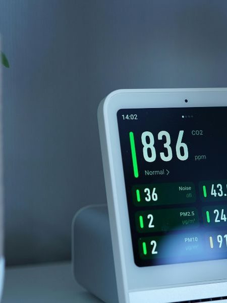 Concentração de CO₂ em Ambientes Fechados