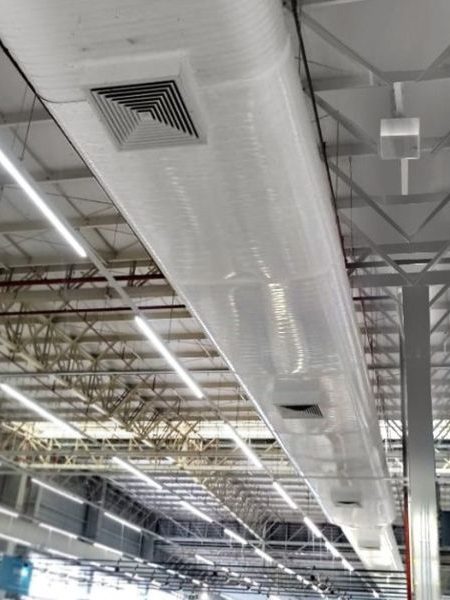 sistema de renovação de ar​